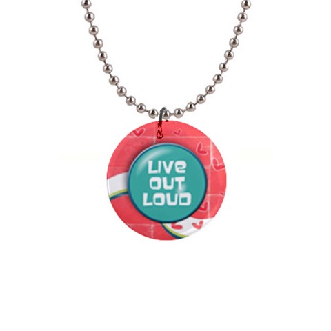 Live Out Loud Necklace By Mikki Front