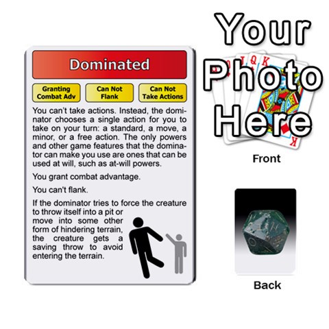 King D&d Condition Cards By Jeff Sorensen Front - HeartK