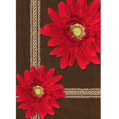 Red Daisies Blank Card - Greeting Card 5 x 7 Red Daisies Blank Card - Greeting Card 5 x 7