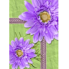 Purple Daisies Blank Card - Greeting Card 5 x 7 Purple Daisies Blank Card - Greeting Card 5 x 7