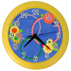 Flowers Clock (4 styles) - Color Wall Clock