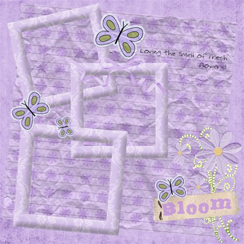 It s A Spring Thing Scrapbook Page By Redhead Scraps 12 x12  Scrapbook Page - 2