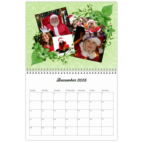 2025 Calendar By Mikki Dec 2025