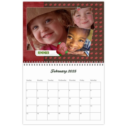 2025 Calendar By Mikki Feb 2025