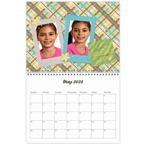 2025 Calendar By Mikki May 2025