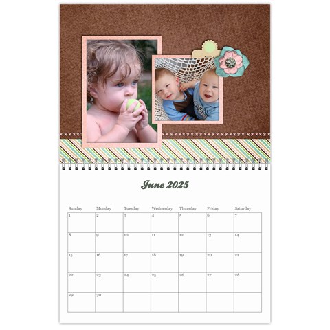 2025 Calendar By Mikki Jun 2025
