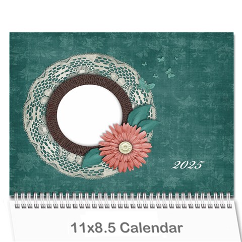 Flowers 2025 Calendar By Mikki Cover