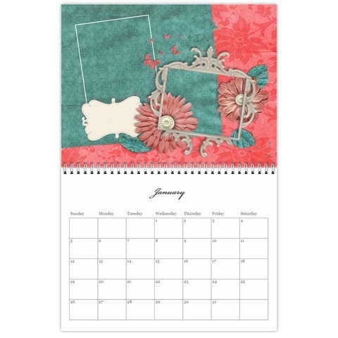 Flowers 2025 Calendar By Mikki Jan 2025