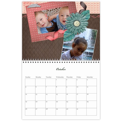 Flowers 2025 Calendar By Mikki Oct 2025
