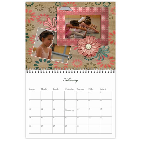 Flowers 2024 Calendar By Mikki Feb 2024