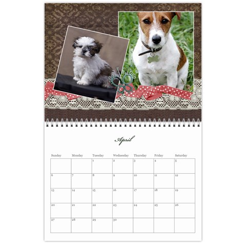 Flowers 2025 Calendar By Mikki Apr 2025