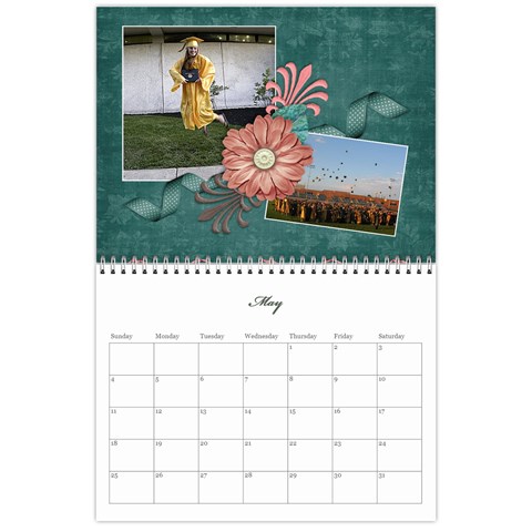Flowers 2025 Calendar By Mikki May 2025