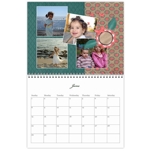 Flowers 2025 Calendar By Mikki Jun 2025
