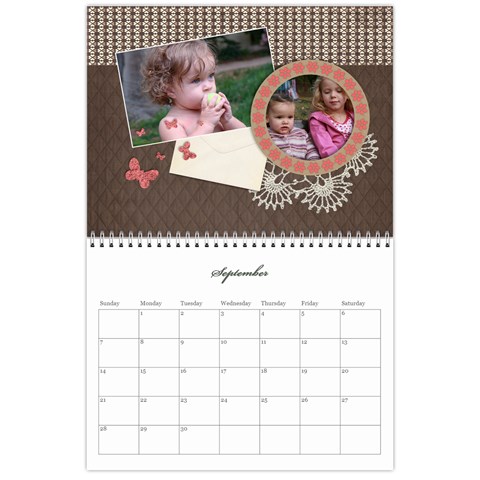 Flowers 2025 Calendar By Mikki Sep 2025