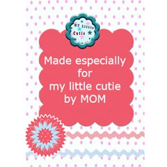 My Little Cutie Birthday Or Every Day Card