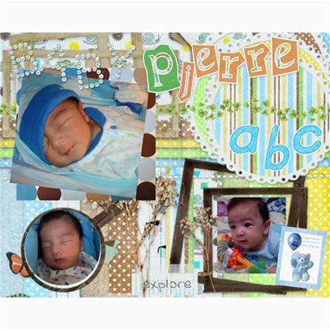 C0llage Baby Pierre By Normaine 10 x8  Print - 1