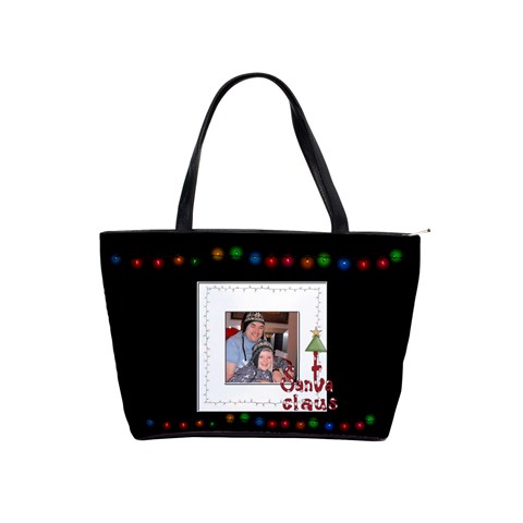 Christmas Lights Classic Shoulder Bag By Catvinnat Front