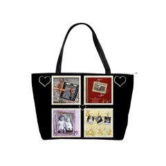 Heritage Hearts Classic Shoulder Bag - Classic Shoulder Handbag