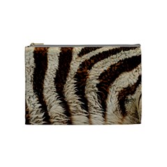 Zebra Cosmetic Bag By Maryka De Vries Front