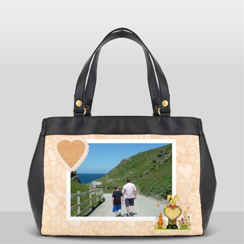 100% Love Heart Oversized Handbag By Catvinnat Back