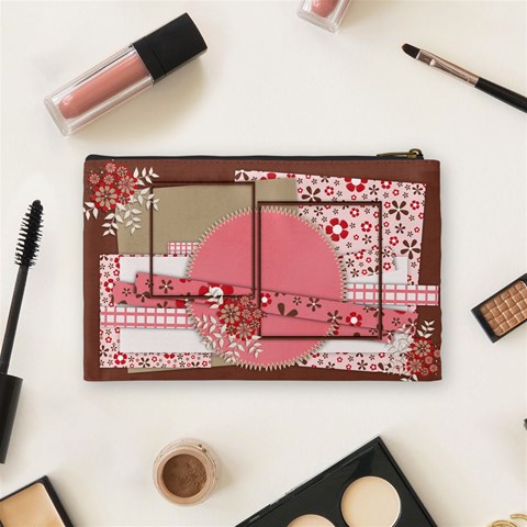 Cosmetics Bag Medium Pretty Little Girl By Angel Back