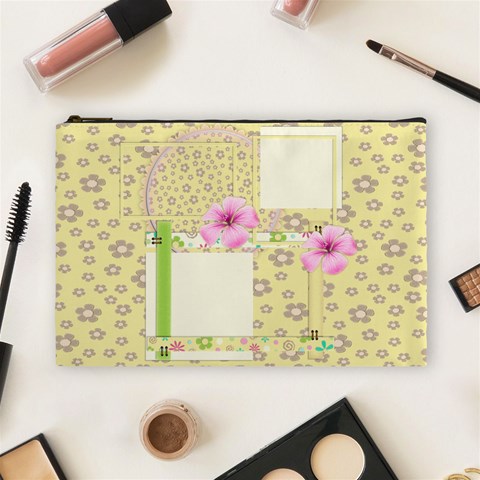 Cosmetics Bag Large Best Of Friends By Angel Front