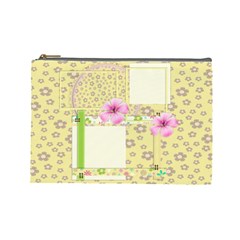 cosmetics bag large_best of friends - Cosmetic Bag (Large) cosmetics bag large_best of friends - Cosmetic Bag (Large)