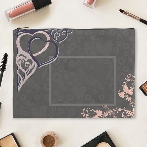 What A Sweetheart Cosmetic Bag 2 By Catvinnat Front
