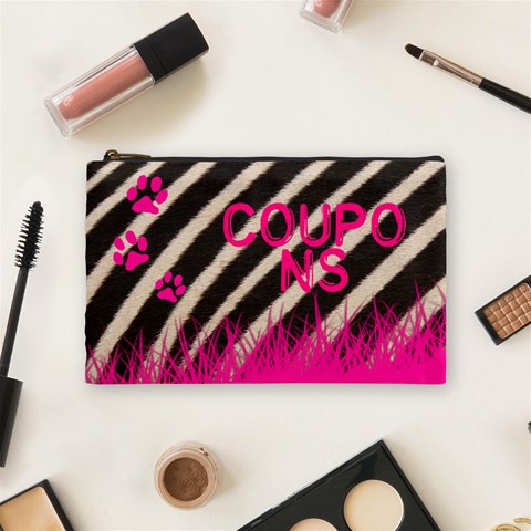 Zebra Coupon Med  Cosmo Bag By Mary Front