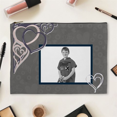 What A Sweetheart Cosmetic Bag 4 By Catvinnat Front