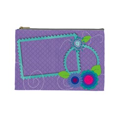 Fun Flowers - Cosmetic Bag (Large)