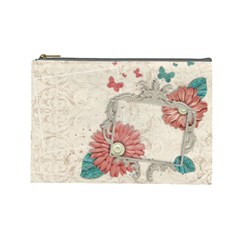 Floral - Cosmetic Bag (Large)