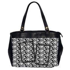 Cow Print - Oversize Office Handbag (2 Sides)