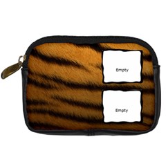 Tiger skin - Camera leather case - Digital Camera Leather Case