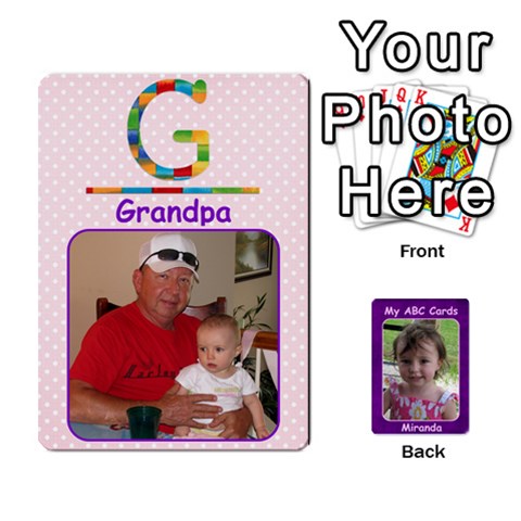 Abc Family Cards For Miranda By Debra Macv Front - Heart5