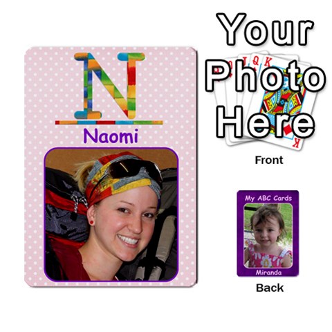 Abc Family Cards For Miranda By Debra Macv Front - Diamond6