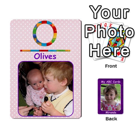 Abc Family Cards For Miranda By Debra Macv Front - Diamond8