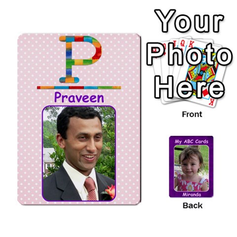 Abc Family Cards For Miranda By Debra Macv Front - Diamond9