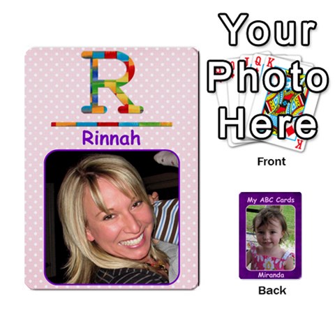 Abc Family Cards For Miranda By Debra Macv Front - Club2