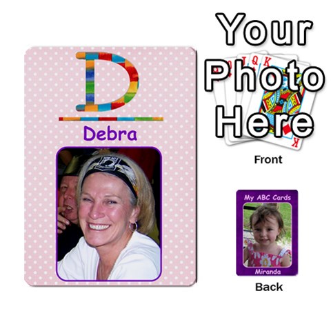 Abc Family Cards For Miranda By Debra Macv Front - Spade9