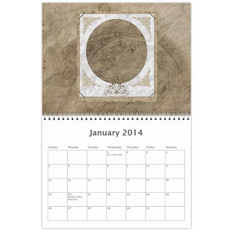 Family Tree Calendar By Lil Jan 2014