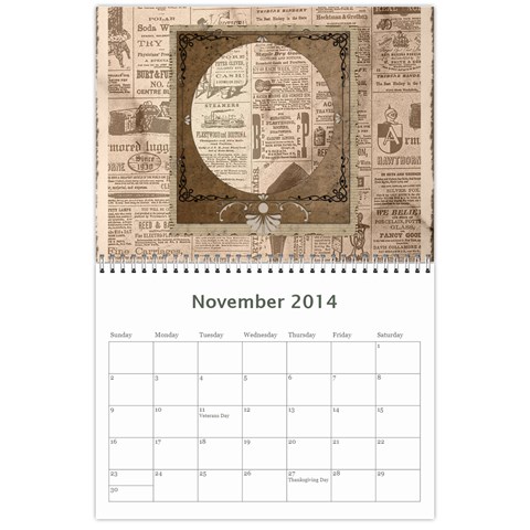 Family Tree Calendar By Lil Nov 2014