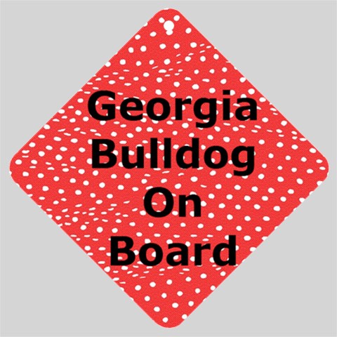 Bulldog On Board By Alison Martin Front