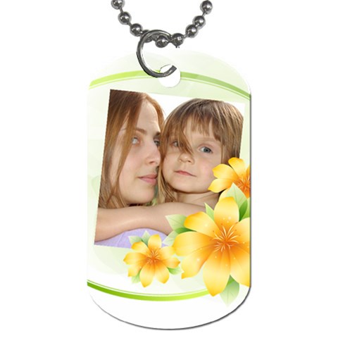 Flower Tag By Wood Johnson Back