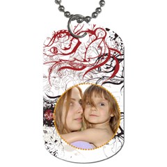 pattern  tag - Dog Tag (Two Sides)