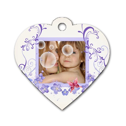 Flower Tag By Wood Johnson Back