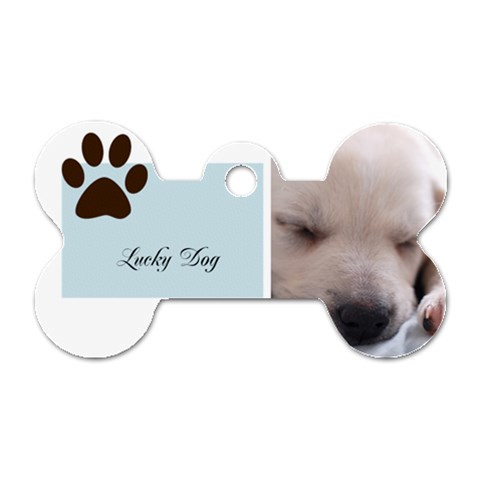 Dog Tag By Wood Johnson Back
