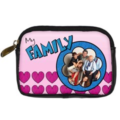 My family - Camera Leather Case   - Digital Camera Leather Case