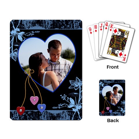 Romance Playing Cards By Lil Back