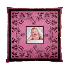 Pink Art Nuveau cushion - Standard Cushion Case (Two Sides)